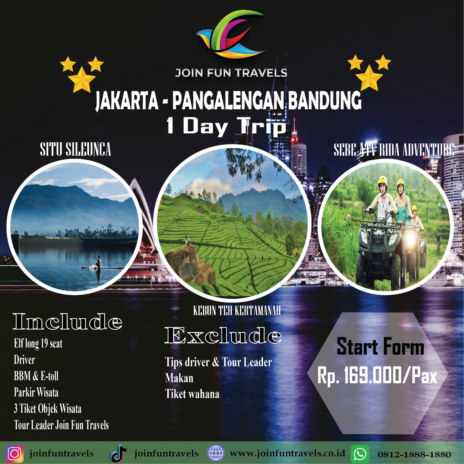 open trip bandung join fun travels