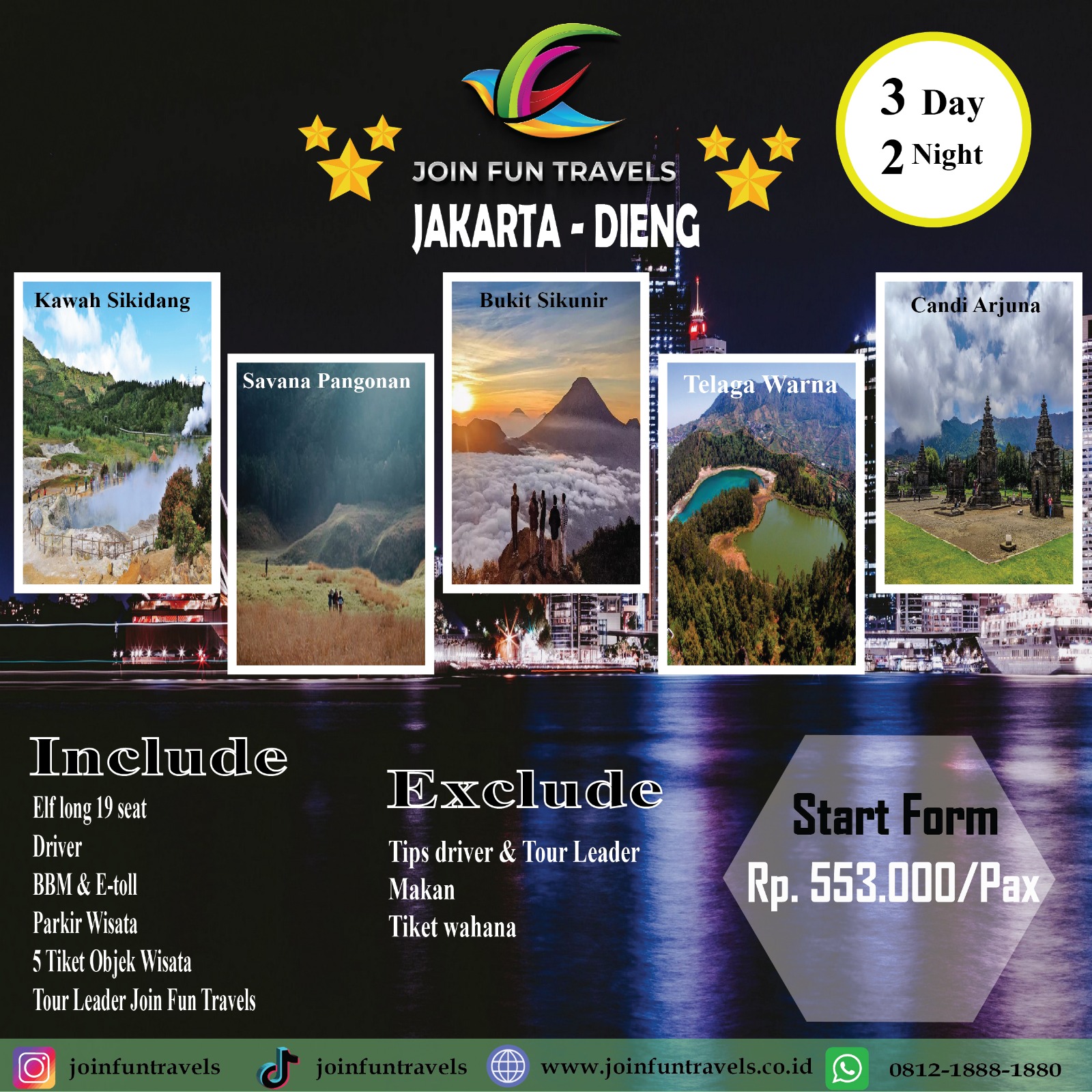 opentrip dieng join fun travels