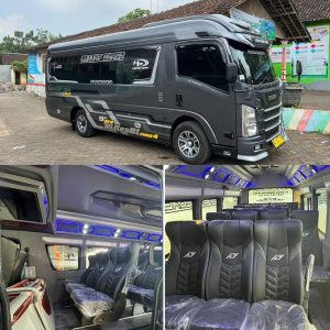 rental isuzu elf wisata
