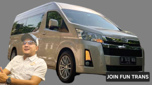 SEWA HIACE PREMIO LUXURY BANDUNG