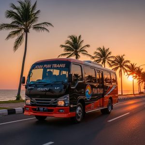 sewa elf pariwisata